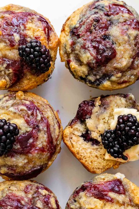 Healthy Vegan Muffin Recipes, Healthy Vegan Breakfast Muffins, Vegan Berry Muffins, Vegan Blackberry Muffins, Gf Vegan Muffins, Vegan Blackberry Recipes, Healthy Vegan Muffins, Gf Muffins Recipes, Healthy Blackberry Recipes