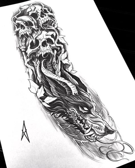 Half Sleeve Tattoos Sketches, Unique Half Sleeve Tattoos, Viking Tattoo Sleeve, Skull Sleeve Tattoos, Realistic Tattoo Sleeve, Skull Sleeve, Forearm Band Tattoos, Forarm Tattoos, Forearm Sleeve Tattoos