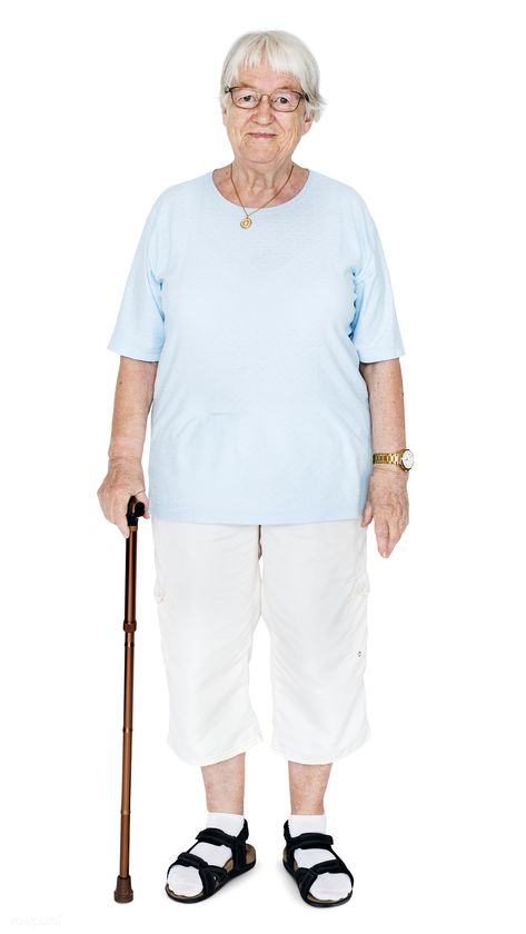 Portrait of an elderly woman isolated on white background | premium image by rawpixel.com Funny Basketball Pictures, Full Body Portrait, Body Portrait, Elderly Woman, Clothing Guide, Artist Outfit, Old Lady, Old Woman, Woman Standing