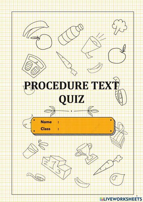 Procedure Text, Procedural Text, Quiz Names, Procedural Writing, Forgot My Password, Online Activities, School Subjects, Multiple Choice, Google Classroom