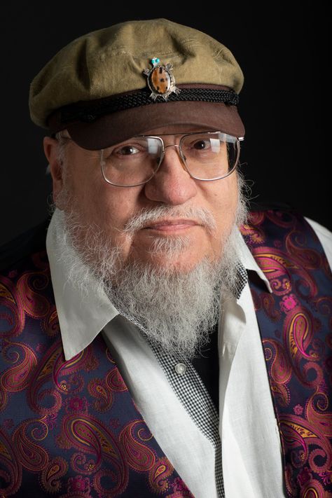 #GeorgeRRMartin #GOT #Gameofthrones #Forthethrone #gots8 Happy 76th Birthday, 76th Birthday, George Martin, George R R Martin, George Rr Martin, Fire Book, Digital Portraits, Science Fiction Novels, Saved Pins