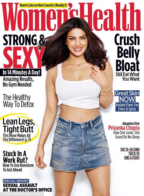 Fit and fabulous: The 34-year-old actress covers the November issue of Women's Health... Adele Weight, Womens Health Magazine, Lean Legs, Bloated Belly, Celebrity Plastic Surgery, Ideal Body, Health Magazine, 21 Day Fix, Women's Health