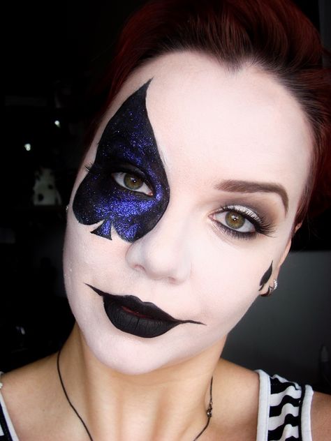 Ace of Spades Ace Of Spades Makeup, Wild Makeup, Ace Of Spades, Paint Designs, Halloween Face, Face Makeup, Halloween Face Makeup, Makeup Looks, Paint