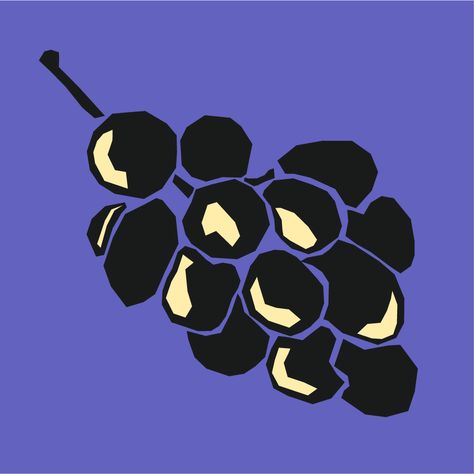 "ADLER" Grape Illustration by Matthew Grapes Graphic Design, Grapes Illustration Design, Wine Illustration Design, Grape Graphic, Wine Graphic Design, Grapes Illustration, Grape Illustration, Grape Drawing, Wine Illustration