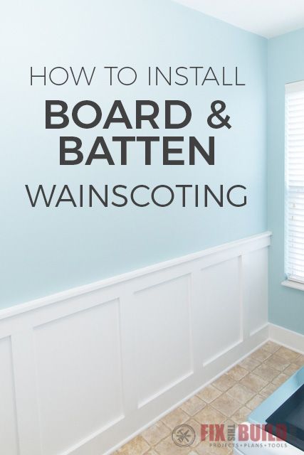 Board And Batten With Wainscotting, Beach House Wainscoting Ideas, Board And Batten Ceiling Diy, Small Office Wainscoting, Board And Batten Wainscoting, Wainscoting Diy, Craftsman Wainscoting, Wainscoting Hallway, Black Wainscoting