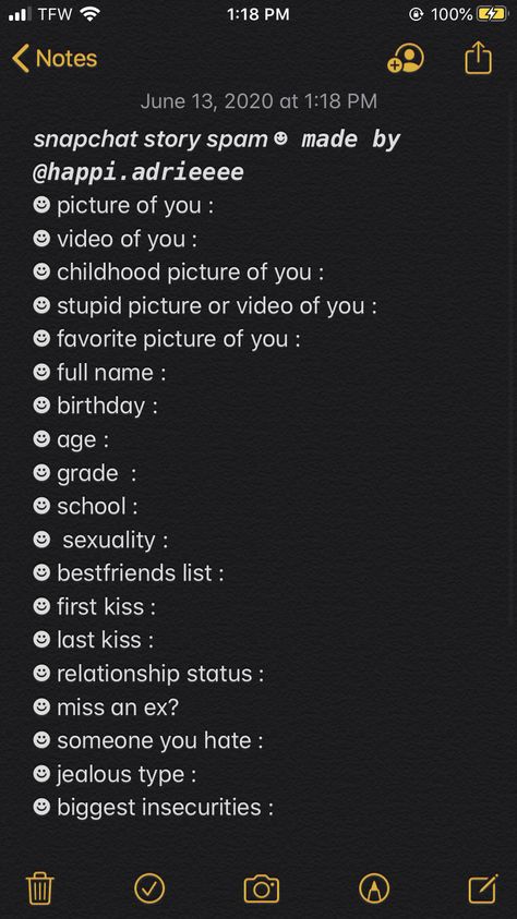 questions to post on your snap story Spam Posts Questions, Snap Story Ideas Questions, Snap Story Games, Questions To Post On Instagram Story, Snap Chat Story Questions, Spam Snapchat Story, Snap Story Spam, What To Post On Snapchat Story, Stuff To Post On Snapchat Story