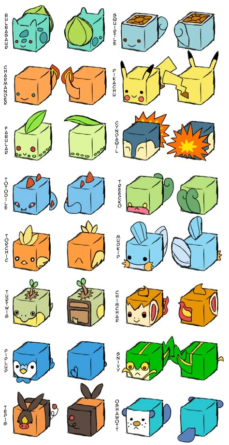 Pokemon Cube Pokemon Crafts Diy, Pokemon Diy Crafts, Paper Toys Bt21, Paper Toy Disney, Pokemon Origami, Paper Toy Car, Pokemon Papercraft, Pokemon Crafts, Paper Toy Printable