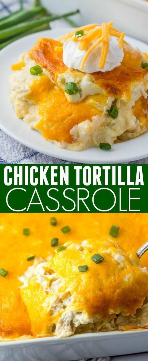 Tortilla Casserole Recipes, Chicken Tortilla Casserole, Tortilla Casserole, Casserole Chicken, Chicken Tortilla, Mexican Dishes, Tasty Recipes, Marmalade, Tortillas