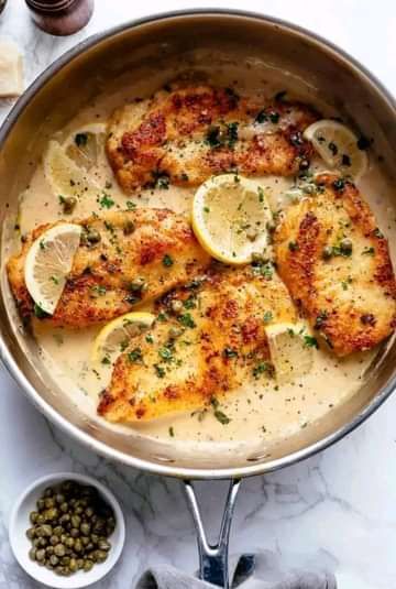 Ina Garten  🍜🍛🎂 | CREAMY LEMON PARMESAN CHICKEN PICCATA | Facebook Creamy Lemon Parmesan Chicken, Lemon Parmesan Chicken, Lemon Chicken Piccata, Pioneer Woman Ree Drummond, Creamy Lemon Chicken, Parmesan Chicken, Chicken Piccata, Ree Drummond, The Pioneer Woman