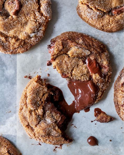 Susan Spungen, Ginger Chocolate, Carrot Cake Cookies, Ginger Molasses Cookies, Coarse Salt, Candied Ginger, Chocolate Chunk, Chocolate Chunk Cookies, Ginger Cookies