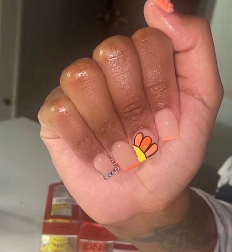 Short Birthday Nails 12, Short Nail Set Designs, Short Tapered Square Nails, Dope Short Nail Designs, Short Exotic Nails, Twitter Threads, Fall Nail Inspo, Acrylic Toe Nails, Acrylic Nail Set