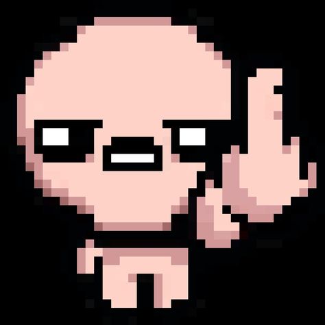 Isaac shows the fuck Isaac Binding Of Isaac, The Binding Of Isaac Fanart, Isaac Aesthetic, Ligma Balls, Binding Of Isaac, The Binding Of Isaac, Indie Games, Best Games, Funny Images