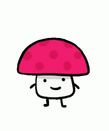 Mushroom Dance, Fall Gif, Gif Transparent, Falling Gif, Cute Mushroom, Animated Gif, Cool Gifs, Stuffed Mushrooms, Gif