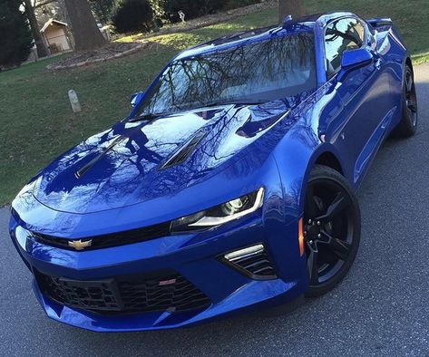 Hyper blue camaro Cheverlot Camaro, 2016 Camaro Ss, Blue Camaro, Camaro 2ss, Chevrolet Camaro 2010, Camaro Car, Camaro 2016, Lux Cars, Camaro Zl1