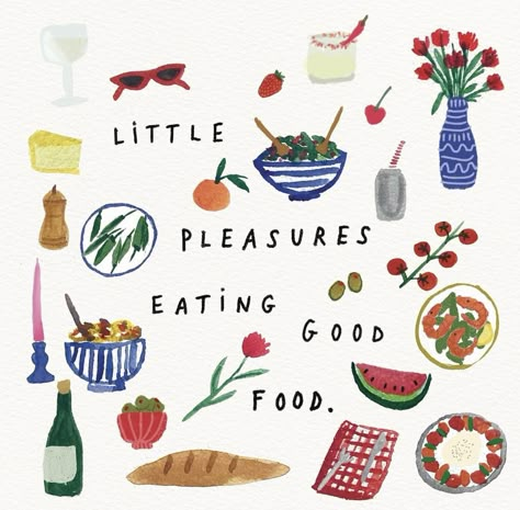 Food Journal Illustration, Eating Good Food, I Got The Job, Eating Good, Poster Collection, Instagram Feed Ideas, Happy Words, Get The Job, Chocolate Bar