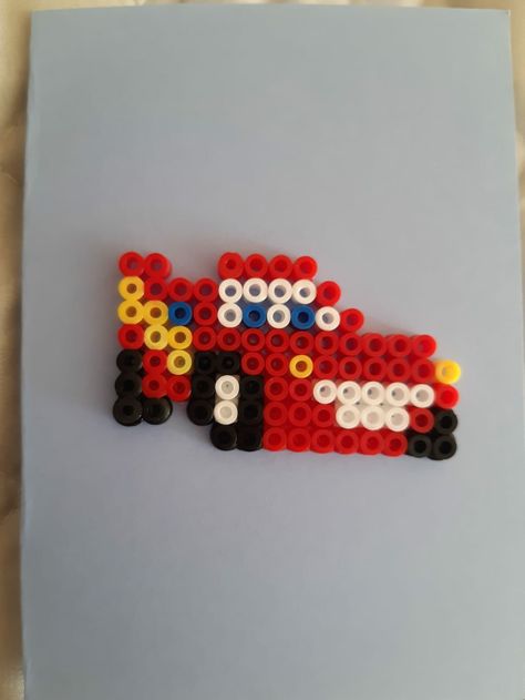 Fuzz Beads Ideas, Small Pyssla Ideas, Iron Beads Ideas Circle, Baseball Perler Beads, Perler Bead Cards, Perler Bead Album Cover, Melting Bead Ideas, Hammer Beads Ideas, Pyssla Ideas Easy