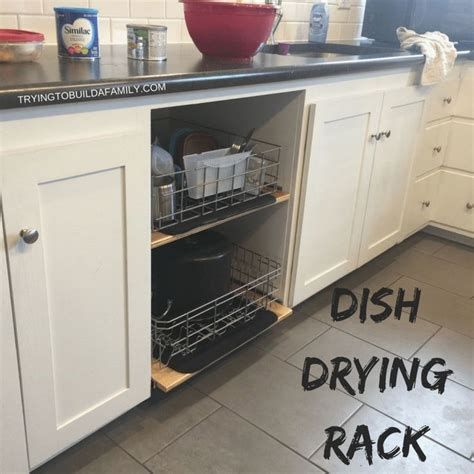 Diy Dish Rack, Drying Rack Kitchen, Diy Dish, Kitchen Cupboard Doors, Dish Drying Rack, Kitchen Organisation, Small Kitchens, Dish Rack, Kitchen Design Plans