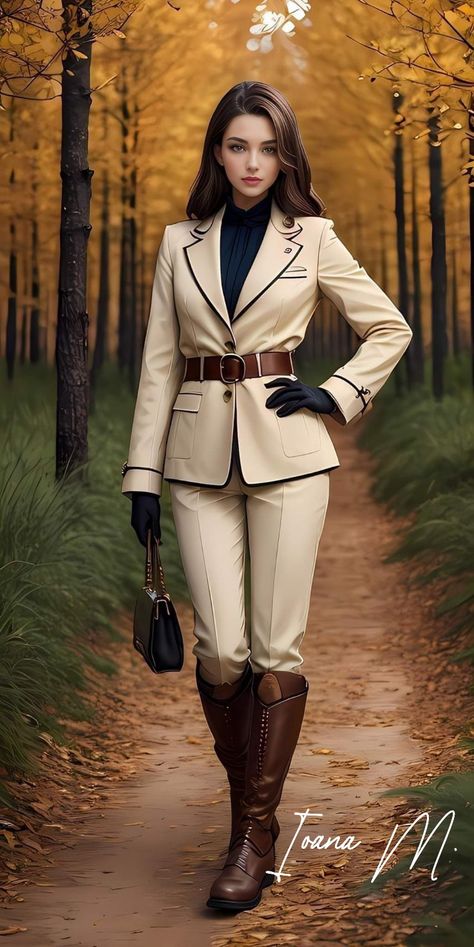 English Fashion Women, Hunting Clothes For Women, English Hunting, English Riding Outfit, Victorian Era Dresses, Hunting Style, Hunting Clothing, Ralph Lauren Womens Clothing, Country Fashion