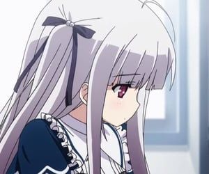 pink, gif и grunge GIF в We Heart It Grunge Gif, Julie Sigtuna, Pink Gif, Discord Mod, Anime White Hair, Absolute Duo, Anime White, Girl Inspiration, Anime Screenshots