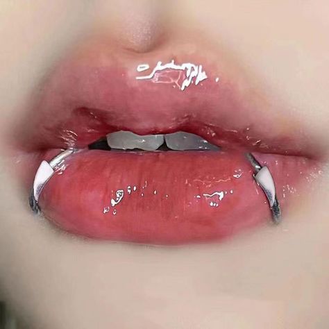 2PCS Trendy 10mm Stainless Steel Punk Clip on Fake Piercing Nose Wrap Lip Rings Unisex Nose Ring Nose Ring Women, Snake Bites Piercing, Lip Labret Piercing, Lip Cuffs, Piercing Lip, Lip Piercing Jewelry, Lip Jewelry, Fake Lips, Vampire Lips