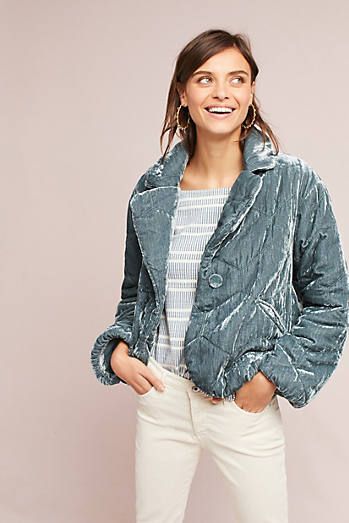 Quilted Velvet Puffer Coat Best Puffer Jacket, Quilted Velvet, Quilted Parka, Trench Coats Women, Down Coat, Upcycle Clothes, Quilted Jacket, Puffer Coat, Velvet Dress