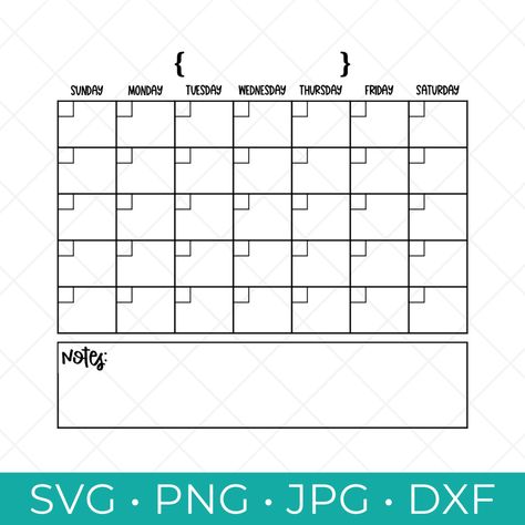 Calendar Svg File Free, Cricut Calendar Template, Calendrier Cricut, Cricut Calendar Ideas, Calendar Svg Free, Cricut Calendar, Calendar Cricut, Free Calender, Aba Training