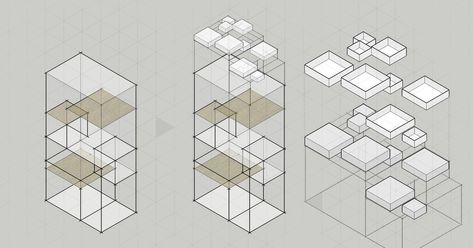 Spatial Arrangement Diagram, Schroder House, Theater Architecture, Flexible Space, Futuristic Interior, Concept Diagram, Diagram Architecture, Architecture Plan, Architecture Model