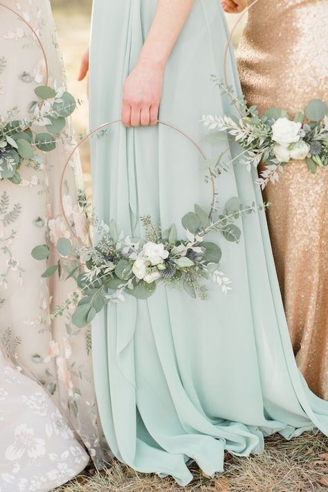 Bridesmaid Wreath, Mint Bridesmaid, Sage Green Wedding, Vintage Carnival, Scenery Nature, Bridesmaid Flowers, Perfect Palette, Mountain Views, Beautiful Scenery