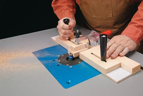 Homemade Router Table, Woodsmith Plans, Router Tables, Router Jig, Router Table, Woodworking Project, Free Plan, Table Saw, Table Accessories