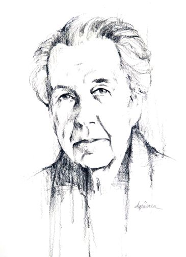 pencil portait, Frank Lloyd Wright Frank Lloyd Wright Sketches, Frank Lloyd Wright Portrait, Frank Lloyd Wright Drawings, Graphic Architecture, Building Sketch, Famous Buildings, Portrait Sketches, Aesthetic Photography Nature, Frank Lloyd