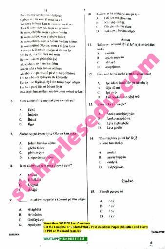 WAEC Yoruba Past Questions pdf Past Questions, Effective Study Tips, School Certificates, Dont Touch My Phone Wallpapers, School Reading, Heart Wallpaper, Question And Answer, Flip Book, Study Tips