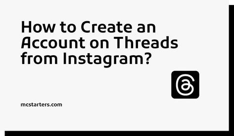 Joining Threads from Instagram is a breeze! 📱🎉 Simply download the app, link your Instagram account, and voilà - connect with close friends effortlessly! 🤝🌟 #Threads #InstagramThreads #SocialConnection Read More: https://mcstarters.com/blog/creating-an-account-on-threads-from-instagram/ Blog Content, Status Video, Close Friends, Creating A Blog, Successful Blog, From Instagram, The Community, Instagram Accounts, Blogging Tips