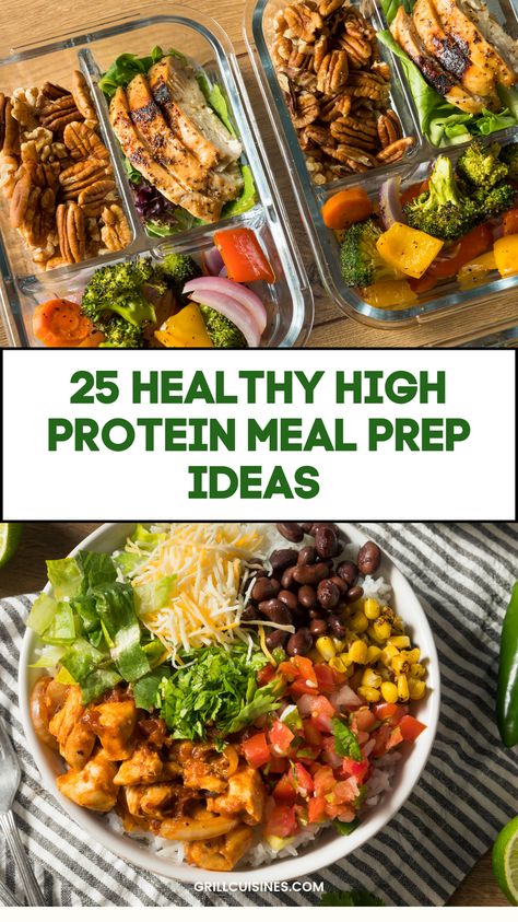 Boost your energy levels and stay satisfied with these high-protein lunches. Packed with protein and flavor, these healthy lunch meals will keep you feeling full and are great for a high protein diet!
Lunches To Meal Prep, Healthy Lunch Meals, Filling Lunches, Protein Lunches, High Protein Lunch Ideas, Lunch Meals, Protein Lunch, Filling Lunch Protein Make Ahead Lunches, Meals To Last The Week, Simple Healthy Lunch Meal Prep, High Protein Meals Glp1, Food Prep High Protein, 50g Protein Lunch, High Protein Cold Meals, High Fiber Lunch Meal Prep, Healthy Filling Meal Prep