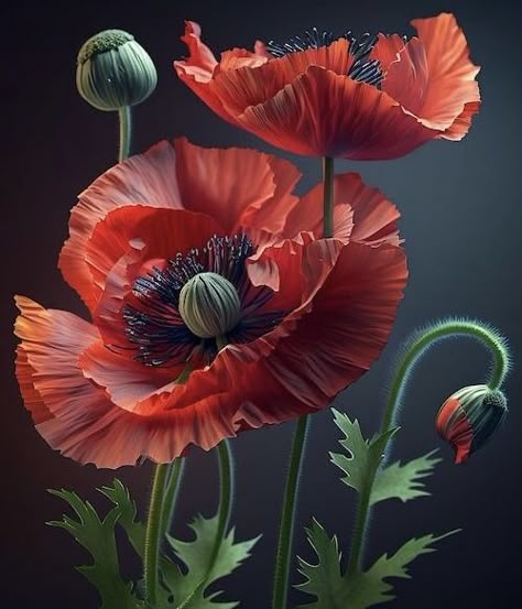 Poppy Photography, Poppy Flower Art, Poppy Flower Painting, Remembrance Day Art, Poppy Photo, Very Beautiful Flowers, Poppy Art, Fairy Artwork, Remembrance Day