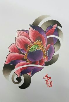 Tato Phoenix, Japanese Lotus, Koi Tattoo Design, Japanese Flower Tattoo, Lotus Tattoo Design, Polynesian Tattoos, Yakuza Tattoo, Japan Tattoo Design, Geometric Tattoos