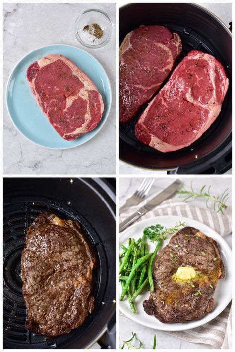 Carne Asada Steak, Best Cut Of Steak, Ways To Cook Steak, Cooking Steak, Leftover Steak, Air Fryer Steak, Cooking The Perfect Steak, Easy Air Fryer, Air Fryer Dinner Recipes