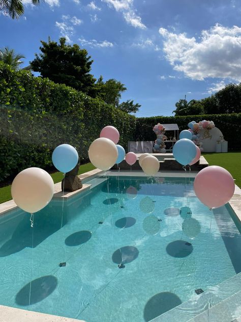 Gender reveal
Decoration
Balloons
Miami events
Balloons pool Gender Reveal Pool Decorations, Gender Reveal Location Ideas, Grander Reveal Ideas, Gender Reveal Set Up Outside, Gender Reveal Entrance Decor, Gender Reveal Venue Ideas, Barbie Gender Reveal, Gender Reveal Backyard Decor, Aesthetic Gender Reveal Ideas