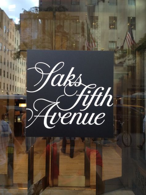 Saks Fifth Avenue  New York mb Empire State Of Mind, My Kind Of Town, Ny City, 5th Avenue, City That Never Sleeps, Department Stores, I ❤ Ny, Concrete Jungle, The Big Apple