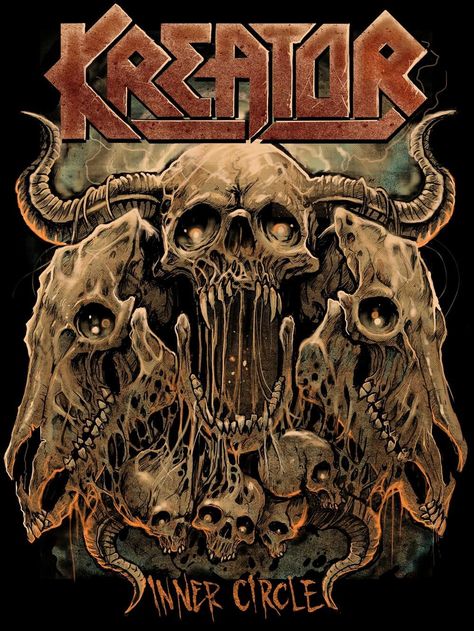 Heavy Metal Bands Art, Band Prints, Cattle Decapitation, Iron Maiden Posters, Metal Band Logos, Rock Poster Art, Black Metal Art, Metal Shirts, Extreme Metal