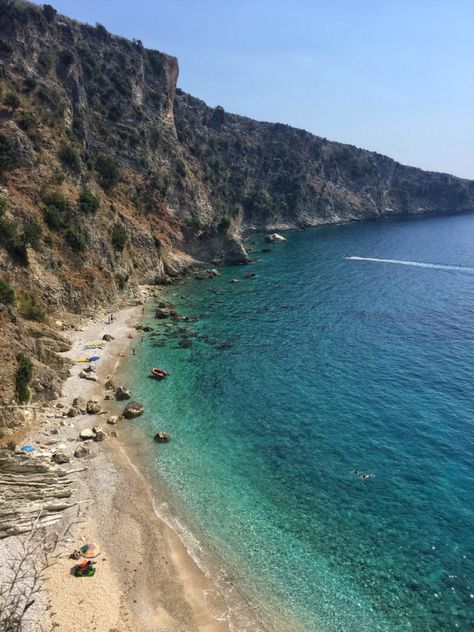 The Albanian Riviera: Where to Find the Best Albanian Beaches Albanian Riviera, Albania Travel, Riviera Beach, Balkan Peninsula, Walking Routes, Travel Wishlist, Pretty Landscapes, Travel Set, Banff National Park