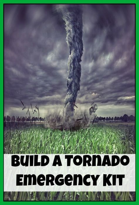 Tornado season is coming (and has started in some areas).  Do you have a tornado emergency kit? Tornado Preparedness Kit, Tornado Prep, Tornado Preparedness, Prepper Tips, Home Emergency Kit, Storm Preparedness, Tornado Season, Emergency Essentials, Emergency Preparedness Kit