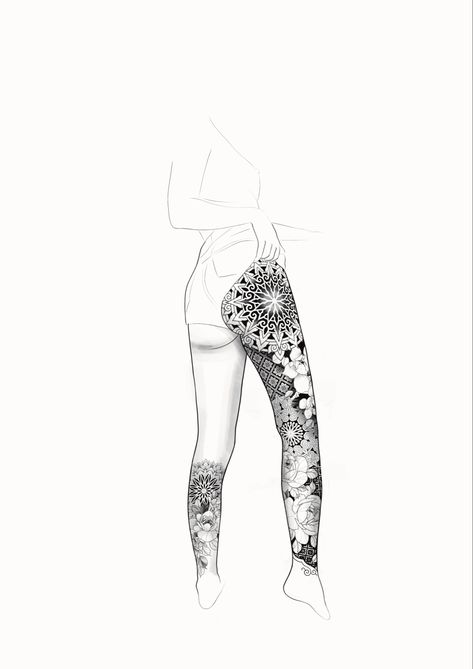 Body Template, Boho Tattoos, Leg Sleeves, Tattoo Sketches, Blackwork, Arm Tattoo, Tatting, Piercings, Tattoos