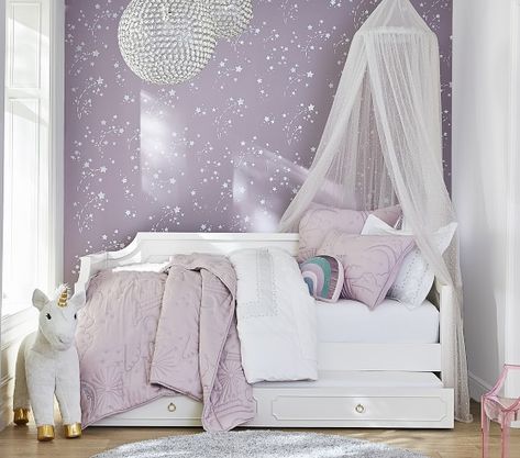 Glamorous Furniture, Twin Daybed, Toddler Girl Room, Study Furniture, Upholstered Daybed, Toddler Bedrooms, Girl Bedroom Decor, Big Girl Rooms, Toddler Room