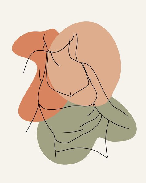 Loving my body after having twins has been a wild ride of self-love and acceptance. This body positivity art print is a celebration of that journey, embracing every curve and line that tells the story of strength and love. Available now in my Etsy shop to inspire and remind us all of the beauty in our own unique forms ✨ #bodypositivity #selflove #postpartumjourney #twinmom #bodyacceptance #etsyshop #artprint #selfcare #loveyourself #empowerment #bodyconfidence #artistsoninstagram #embraceyou... Self Care Line Art, Body Positive Illustration Minimalist, Body Illustration Art, Women Empowerment Illustration, Girly Cartoons, Self Love Line Art, Body Positive Art, Positivity Art, Body Illustration