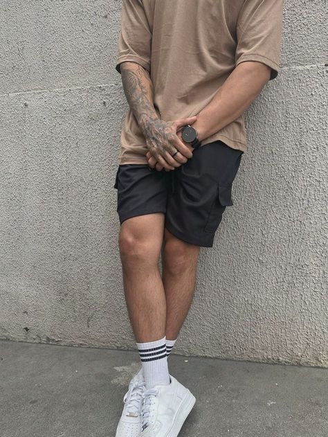 Relax Outfit Men, Outfit Primavera Hombre, Outfits For Men Summer, Nike Hoodies For Men, Ryan Shay, Cm Pp, Man Streetwear, Streetwear 2023, Sporty Outfits Men