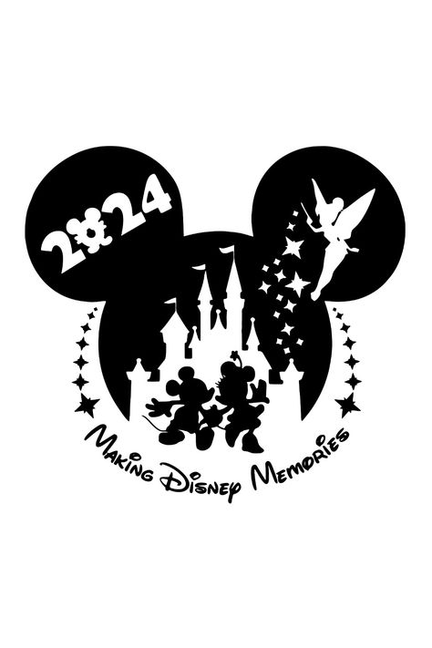 Disney Trip SVG | My First Disney Trip SVG | First Disney Trip SVG | Disney Trip 2024 SVG Disney Cricut Shirts Free Svg, Disney Prints For Shirts, Disney 2024 Svg, Disney World Svg Free, Disney Designs For Shirts, Cricut Disney Shirt Ideas, Disney Silhouettes Svg, Disney Shirts Diy, Free Disney Svg Files For Cricut