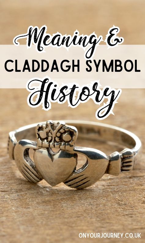 The Deep History and Meaning of the Claddagh Symbol - On Your Journey Calladagh Tattoo, Irish Ring Claddagh Meaning, Scottish Symbols And Meanings, Celtic Ring Tattoo, Claddagh Ring Meaning, Irish Symbols And Meanings, Claddagh Ring Tattoo, Irish Claddagh Tattoo, Claddagh Meaning