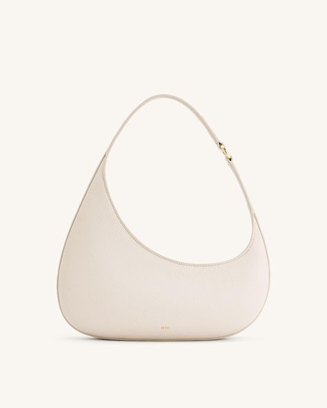 Harlee Shoulder Bag - Ivory Cream Shoulder Bag, White Leather Shoulder Bag, Designer Bags 2024, Trendy Things To Buy, White Bag Outfit, Classy Purses, Bags Unique, Jw Pei, Trendy Purses