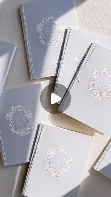 Aileen Fretz on Instagram: "A beautifully intricate, registered emboss for K&B’s details booklet!" March 25, Emboss, Wedding Inspo, Instagram A, Wedding Invitations, Stationery, Instagram Photos, On Instagram, Beauty