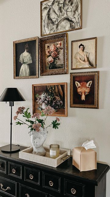 Thrifting home decor 2024 50% OFF EVERYTHING! ✨  Limited-time SALE on all my Etsy art! Don't miss out, this steal won't last! . . . . . ..#countryliving #farmhousedecor #rusticdecor #farmhousewallart #cottagecoreaesthetic Modern Victorian Wall Decor, Ornate Gallery Wall, French European Decor, Vintage Room Decor Bedroom, Interior Design European, Vintage European Decor, Julia Arceri, Victorian Room Decor, Thrifting Home